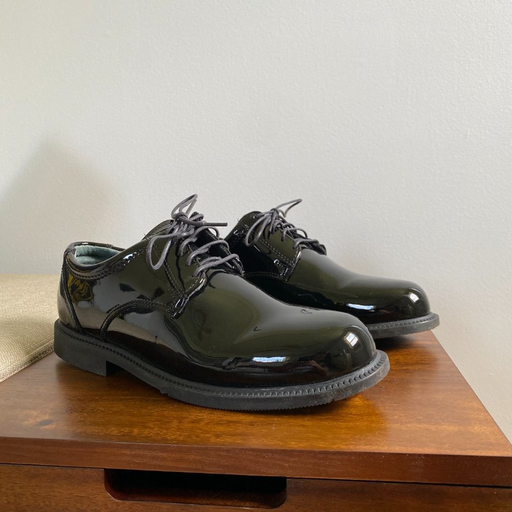 Thorogood Uniform Poromeric Oxford Sneakers Shoes Black Womens 9 Mens 7 NEW